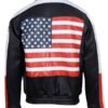 Selena Gomez USA Flag Black Jacket