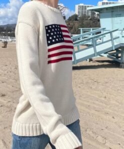 Brandy Flag Sweater
