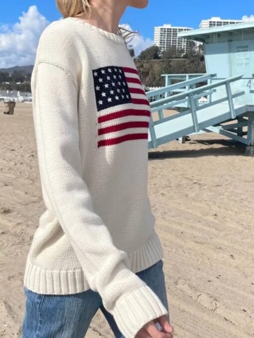 Brandy Flag Sweater