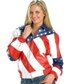 Cowboy Carter Hoban American Flag Jacket
