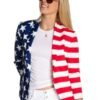 Independence Day American Flag Blazer