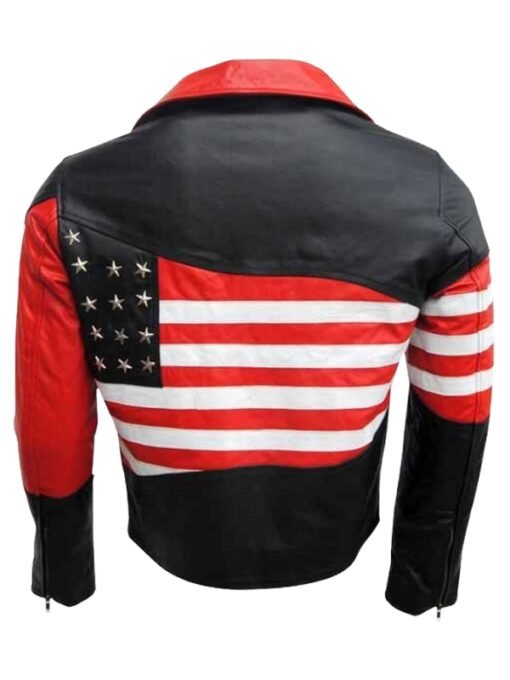 American Flag Independence Day Brando Jacket