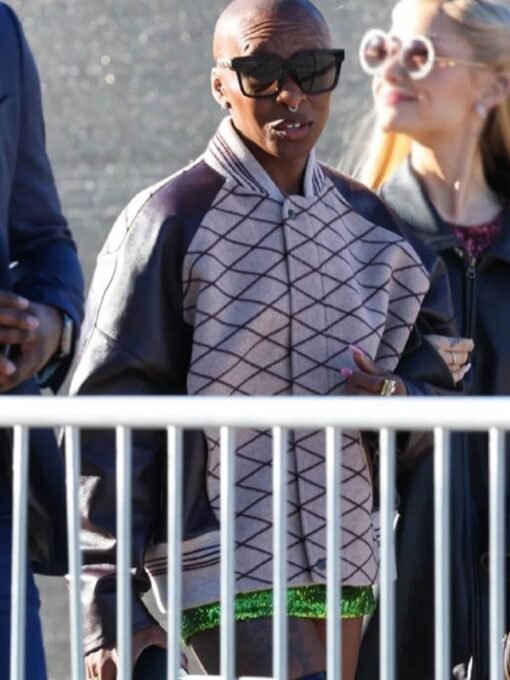 Wicked 2024 Cynthia Erivo Bomber Jacket