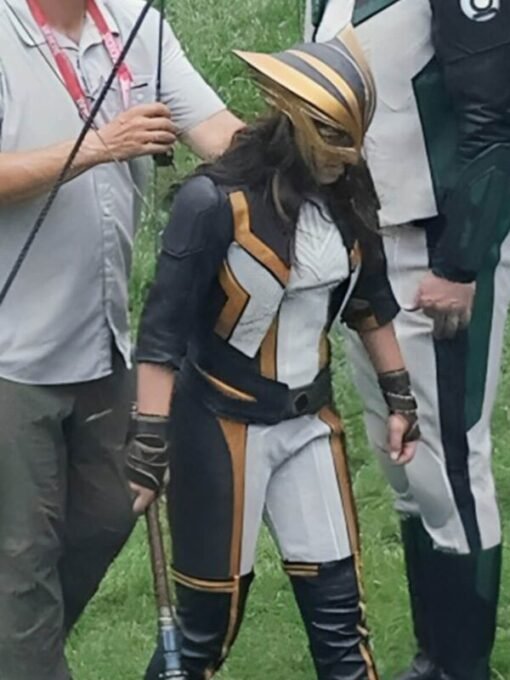 Isabela Merced Superman Hawkgirl Jacket