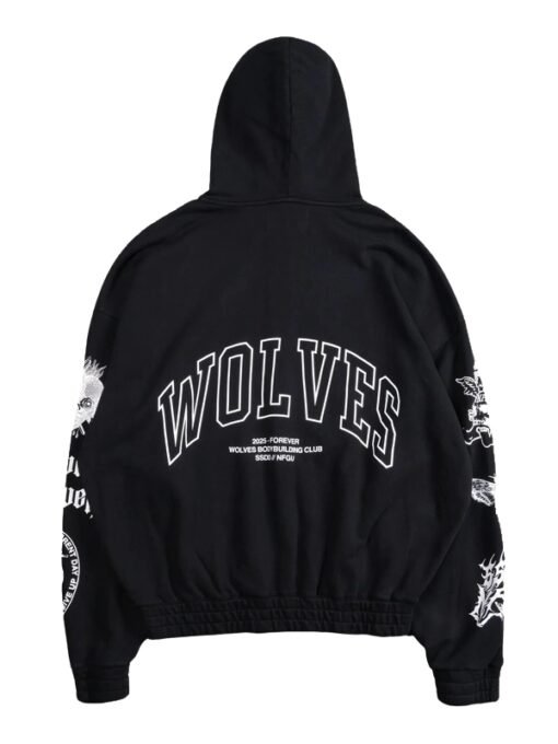 Darc Sport Chambers Zip Black Hoodie