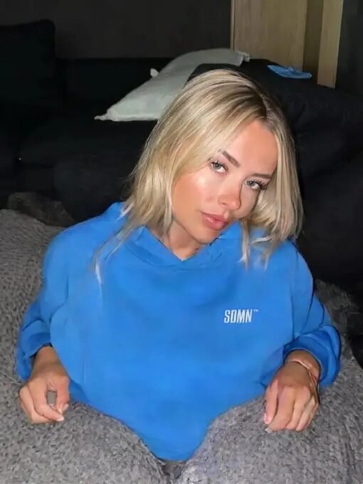 Women's Spiderman x W2S Blue Hoodie