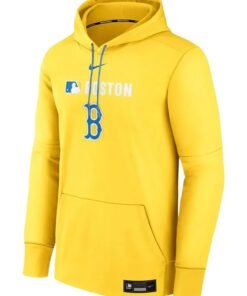 Red Sox City Connect Yellow Hoodie