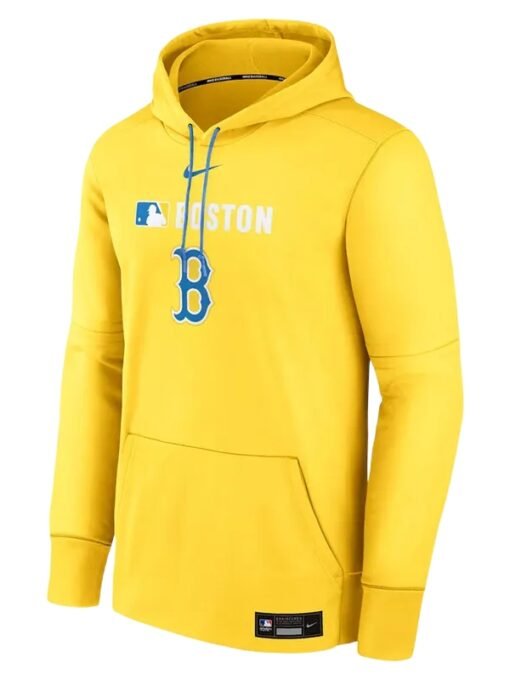 Red Sox City Connect Yellow Hoodie
