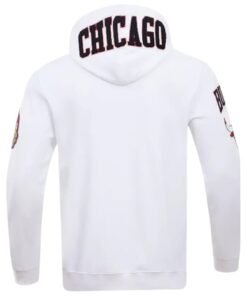 Chicago Bulls Classic Chenille Pullover Hoodie