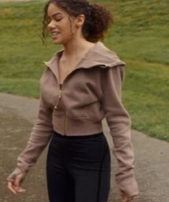 Antonia Gentry Ginny & Georgia Brown Hoodie