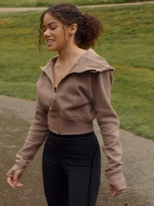 Antonia Gentry Ginny & Georgia Brown Hoodie