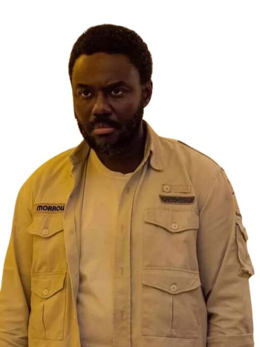 Babou Ceesay Alien Earth White Jacket