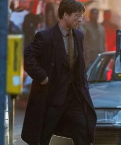 Glen Powell The Running Man Trench Coat
