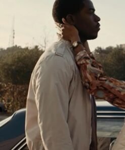 Snowfall S05 EP05 Franklin Saint White Jacket