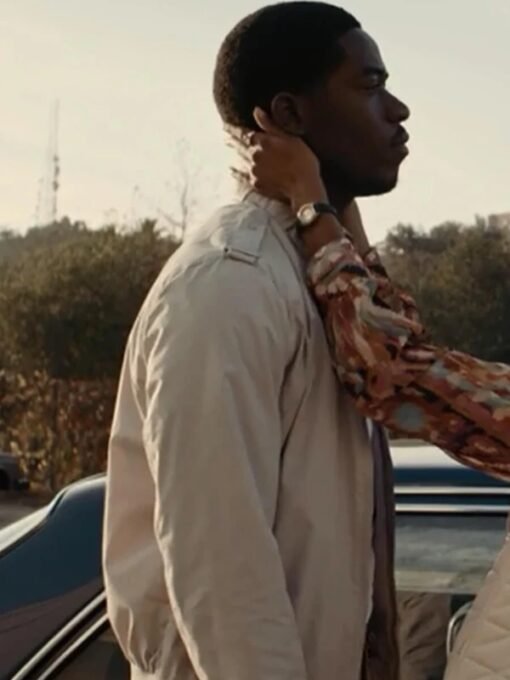 Snowfall S05 EP05 Franklin Saint White Jacket