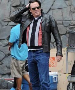 Michael Madsen Black Jacket