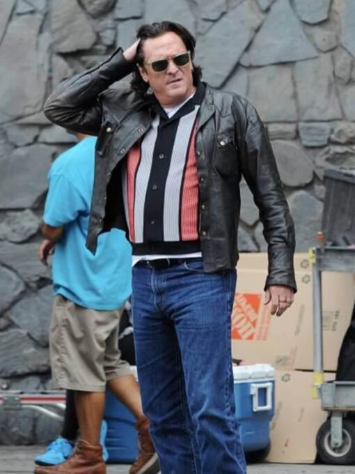 Michael Madsen Black Jacket