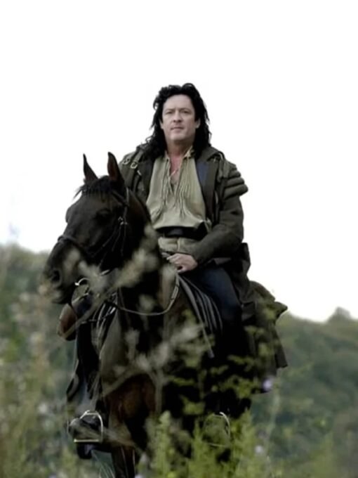 Michael Madsen BloodRayne Olive Green Coat