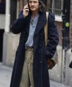 Orlando Bloom Deep Cover Blue Coat