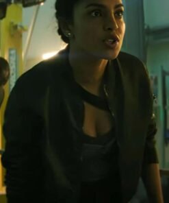 Priyanka Chopra Jonas Heads of State Black Jacket
