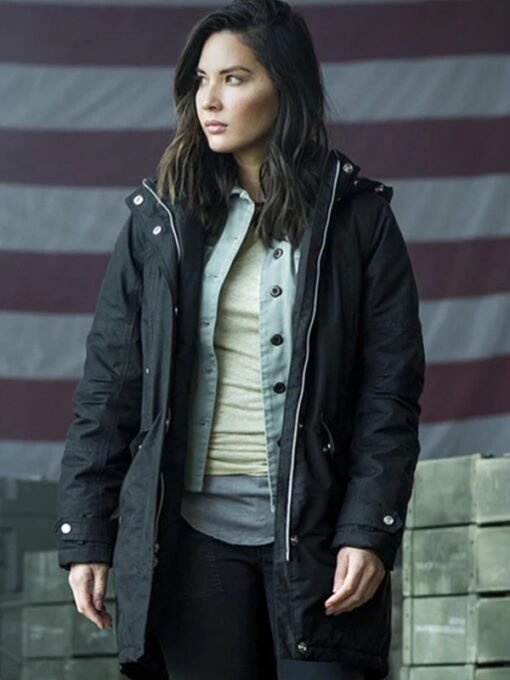 Olivia Munn Six Black Jacket
