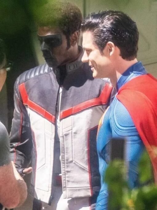 Mister Terrific Superman Leather Jacket