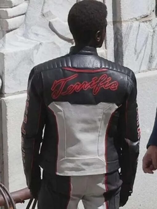 Superman Mister Terrific Leather Jacket