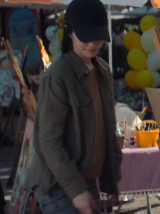 Squid Game S03 Park Gyu-Young Olive Green Shirt