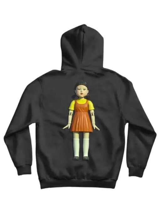 Squid Game Doll Red Light Doll Hoodie