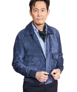 Seong Gi-hun Squid Game S02 Blue Suede Jacket