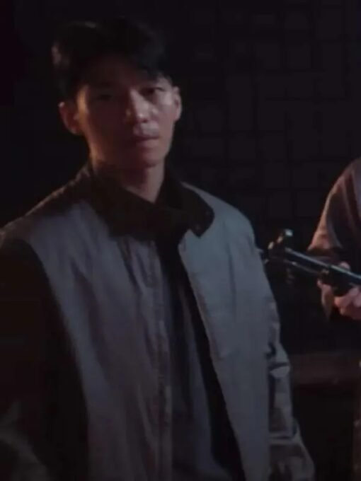 Squid Game S02 Hwang Jun-ho Grey Jacket