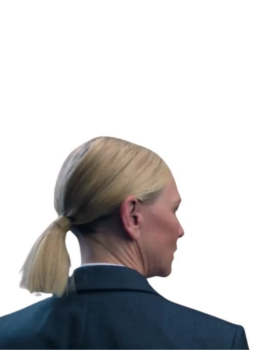 Squid Game S03 Cate Blanchett Blue Blazer