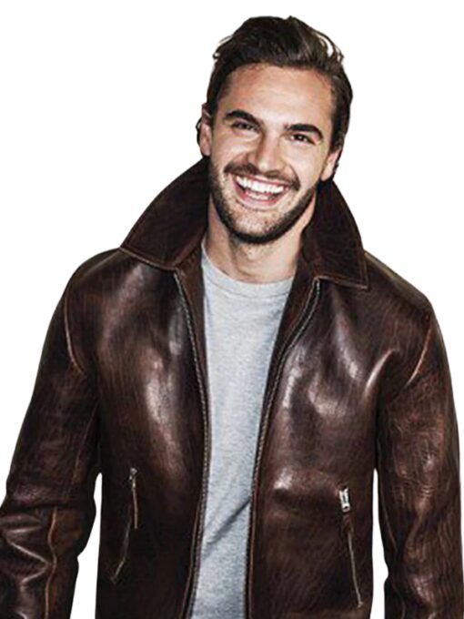 Tom Bateman Leather Jacket