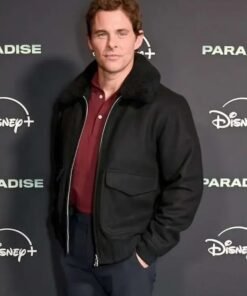 James Marsden 2025 Paradise Black Jacket