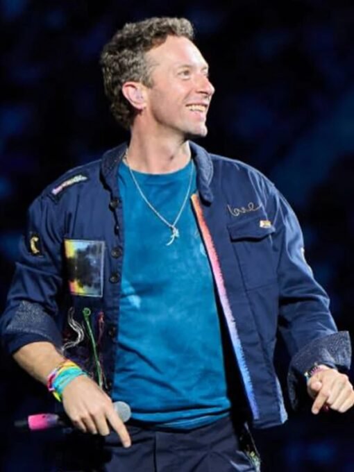 Chris Martin Coldplay Concert viral clip Jacket