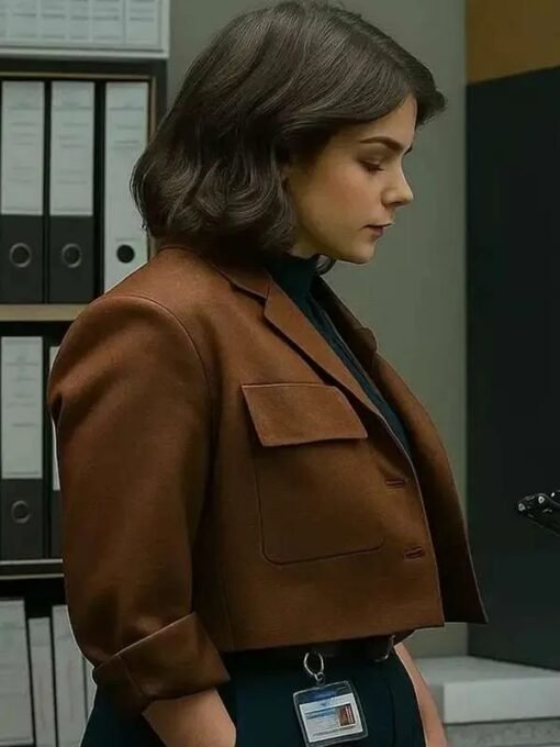 Death Valley S01 Gwyneth Keyworth Brown Blazer