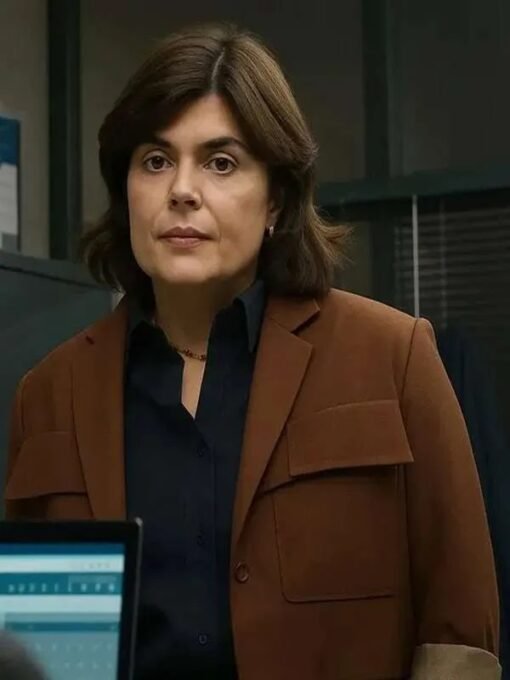 Gwyneth Keyworth Death Valley Brown Blazer