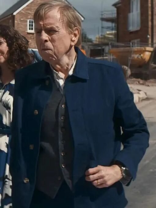 Timothy Spall Death Valley S01 Blue Jacket