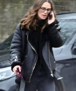 Keira Knightley Black Jacket