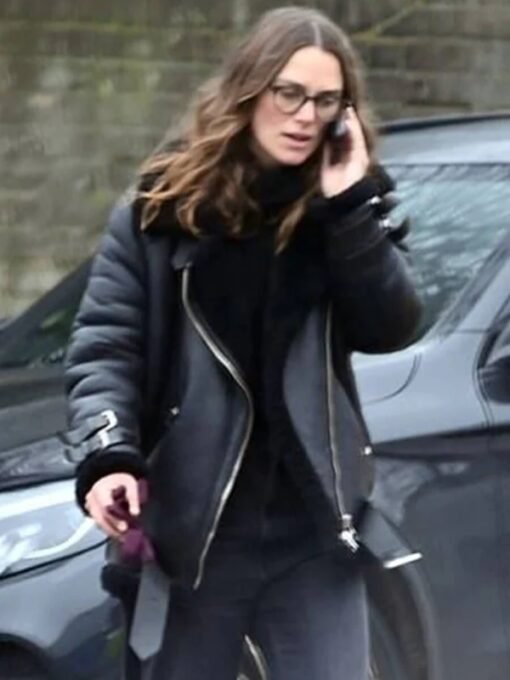 Keira Knightley Black Jacket