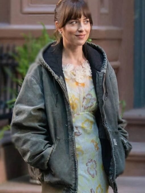 Materialists Dakota Johnson Hooded Jacket