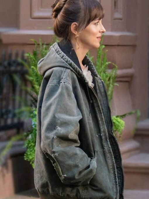 Dakota Johnson Hooded Jacket