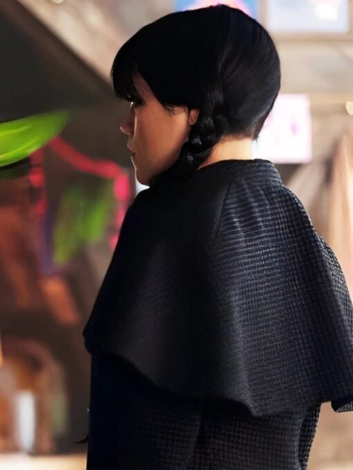 Wednesday S02 Jenna Ortega Coat