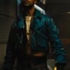 Foundation Raych Foss Blue Leather Jacket