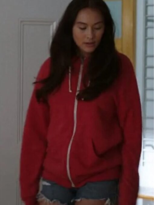 The Summer I Turned Pretty Belly Red Hoodie