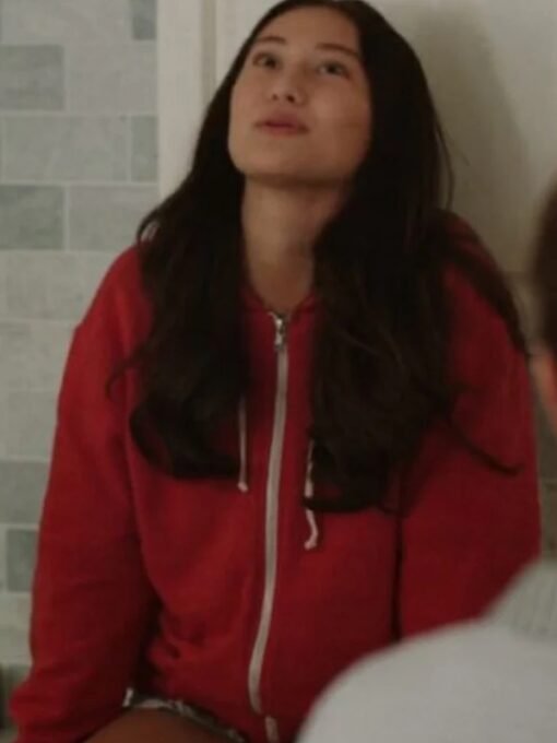 The Summer I Turned Pretty S02 Lola Tung Red Hoodie