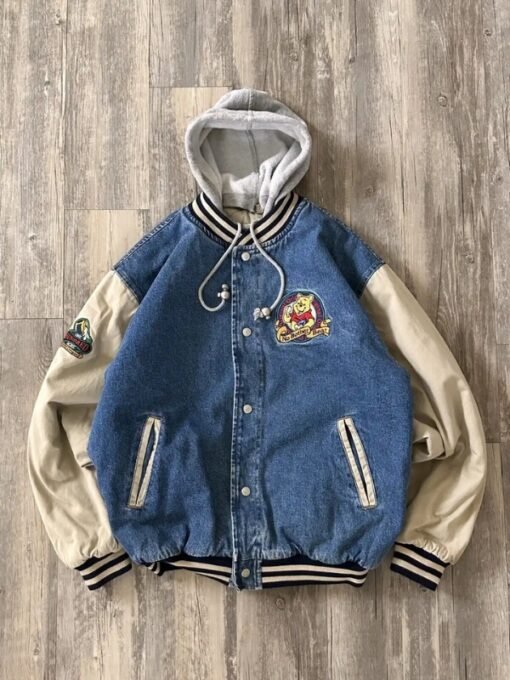 90s Xxxtentacion Winnie Denim Jacket
