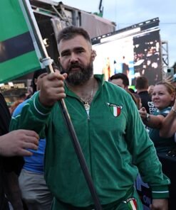 Jason Kelce Italia Green Tracksuit