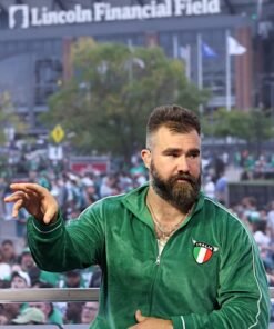 Jason Kelce Italia Green Tracksuit