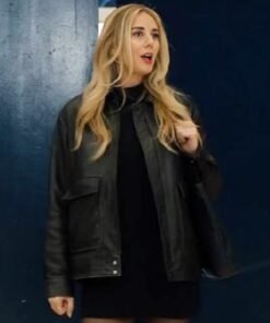 Morgan Nobody Wants This Black Leather Jacket